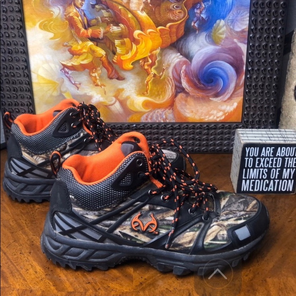 Realtree Boulder Jr Hiking Boots